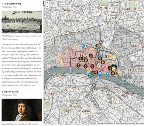 The Great Fire of London - Vivid Maps