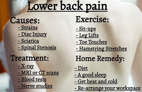 Lower back pain [Causes, Treatment, Exercise, and Home remedy] – FitiBiz US Online Pharmacy