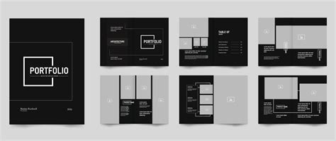 Portfolio Template Psd Vector Art, Icons, and Graphics for Free Download