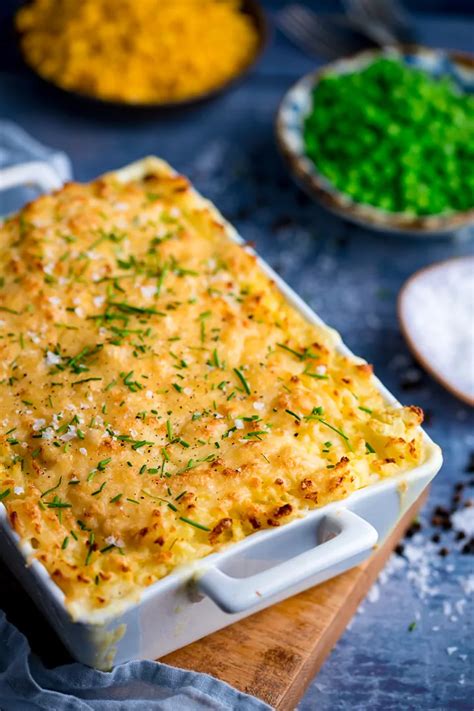 Creamy Fish Pie with Cheesy Mash - Nicky's Kitchen Sanctuary