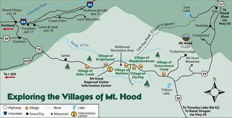 Where is Troutdale oregon On A Map area Map for Wemme and Welches ...