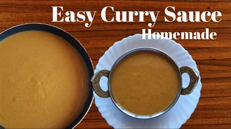 How to make indian curry sauce at home. II Easy to make II - YouTube