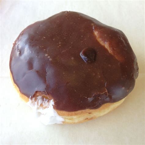 Chocolate Cream Filled Donut | Filled donuts, Cream filled donuts ...