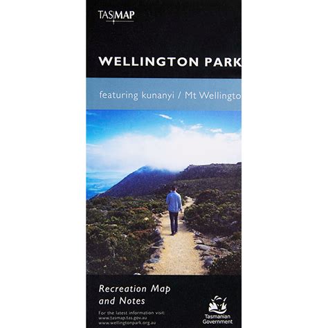 Wellington Park Recreation Map - Wild Island Tasmania