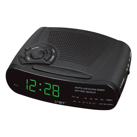 Europe Home electronic table alarm clock with FM radio Luminous LED digital alarm clock bedroom ...