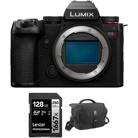 Panasonic Lumix S5 II Mirrorless Camera with Accessories Kit