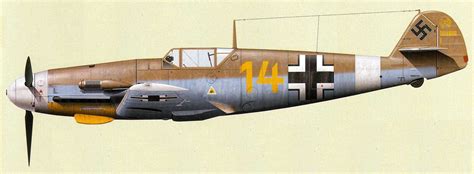 Messerschmitt Bf 109F4Trop 3.JG27 (Y14+) Marseille WNr 10137 Africa ...