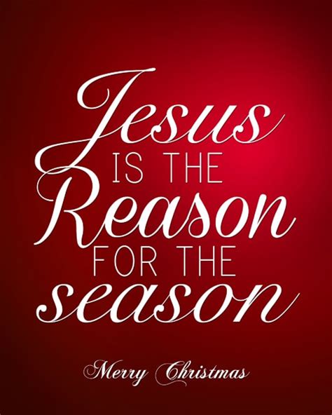 Jesus is the Reason for the Season FREE Christmas Printable - How to Nest for Less™