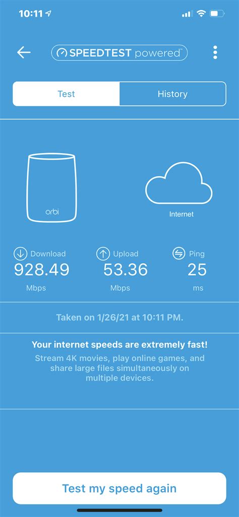 Orbi RBK850 Speedtest Not Working - NETGEAR Communities