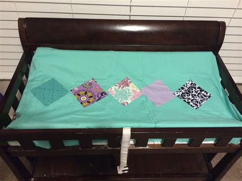 Handmade changing table cover | Changing table cover, Changing pad cover, Changing pad