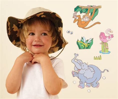 Jungle Zoo Animal Wall Decals – Fun Rooms For Kids