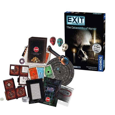 EXIT Catacombs of Horror Board Game | Hermes Toys & Gaming