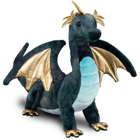 Aragon Navy Dragon Plush Toy Stuffed Animal by Douglas - Walmart.com - Walmart.com