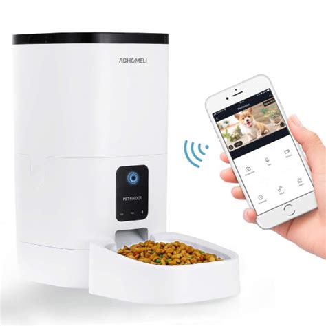 Smart Pet Feeder with Camera with Options Stay Video Audio Communication 🐈 Reviews