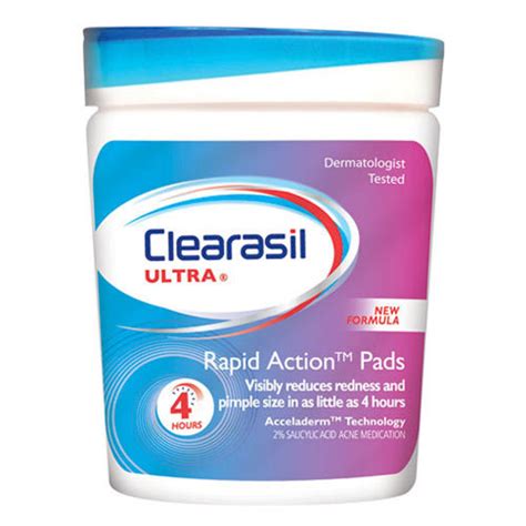 Clearasil Ultra Rapid Action Pads reviews in Acne Treatment - ChickAdvisor