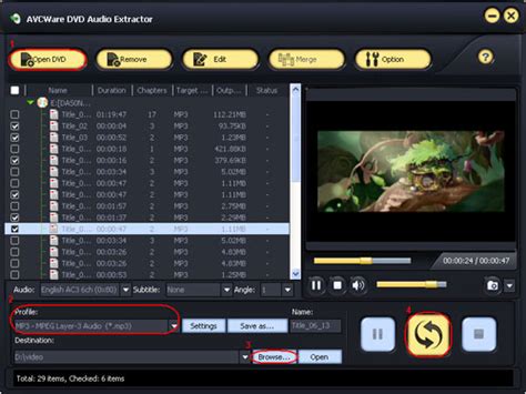 Tutorial - How to use AVCWare DVD Audio Extractor