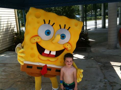 SpongeBob at Rapids Water Park in West Palm Beach, FL on Sunday, June ...