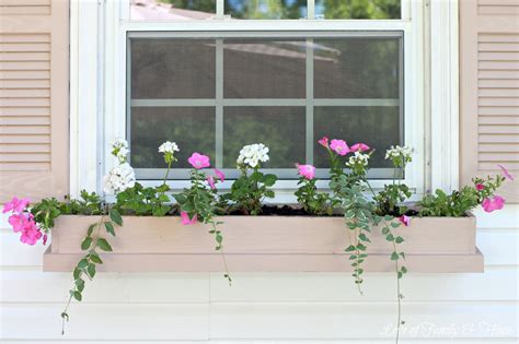 Easy & Inexpensive DIY Window Boxes... - Love of Family & Home