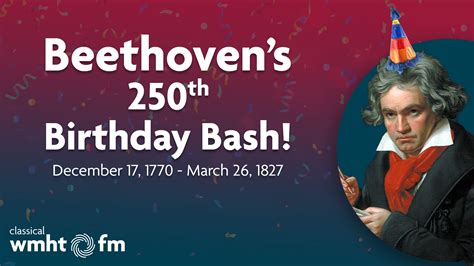 Beethoven’s 250th Birthday Bash