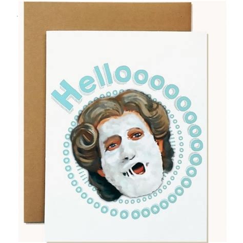 Mrs. Doubtfire Hellooooooo Greeting Card - RetroFestive.ca