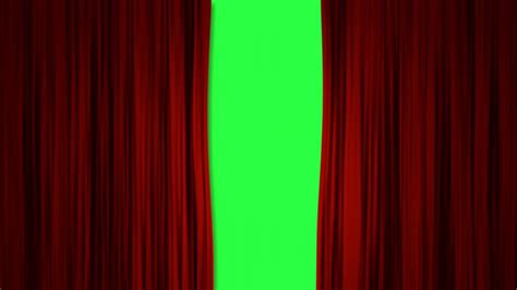 Curtain Green Screen - Intro - Red Curtains - YouTube