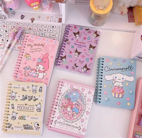 Small A5 Kawaii Spiral Lined Notebook - Etsy