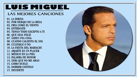 Who writes Luis Miguel songs?