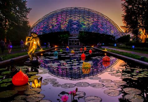 The Climatron – Missouri Botanical Gardens – St. Louis, MO, USA – Design by Thomas C. Howard ...