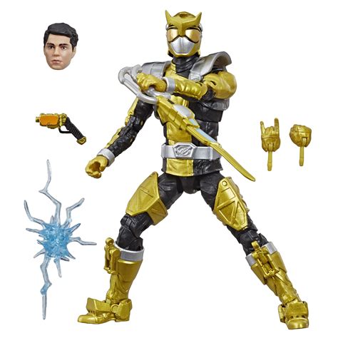 Hasbro Power Rangers Lightning Collection 6 Beast Morphers Gold Ranger Collectible Action Figure ...