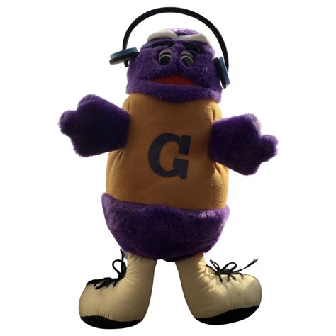 1984 Grimace 12" Plush Jogger/Athlete with Headphones | Evil Grimace