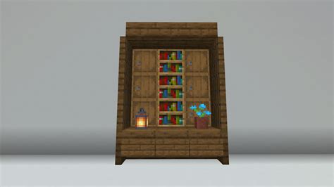 Bookshelf Design Minecraft | Bookshelf design, Minecraft designs, Minecraft bookshelf