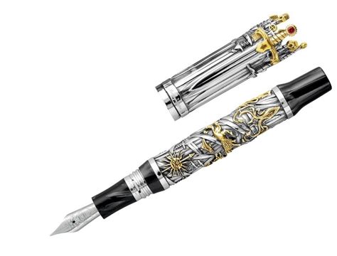 Montegrappa Limited Edition Game of Thrones Silver Fountain Pen