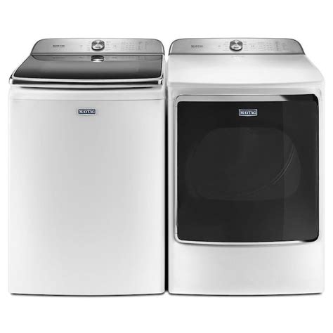 Maytag 6.0-cu ft Extra Large Capacity Top-Load Washers - White in the ...