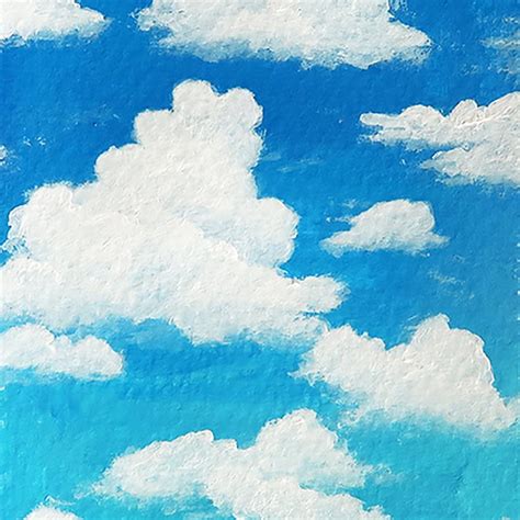 How to Paint Clouds with Acrylic Paint (Easy Step-by-Step)