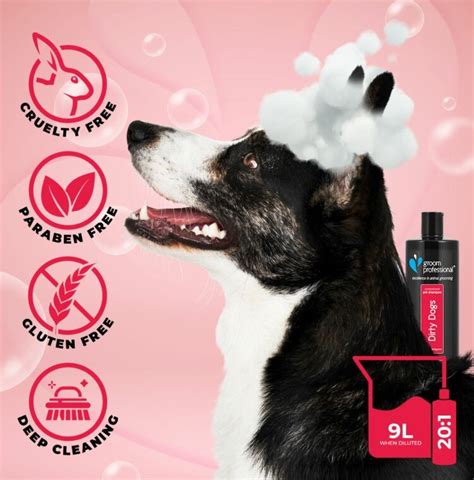 Dirty Dogs Shampoo | Groom Professional Shampoos | christies pet grooming