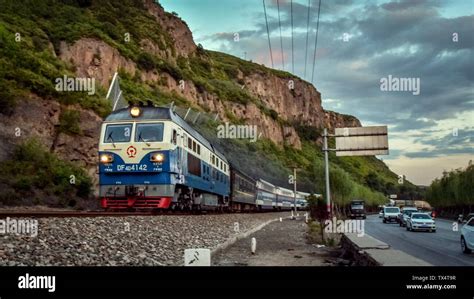 Chinese railway scenery Stock Photo - Alamy