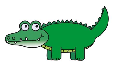 Funny Alligator Clip Art