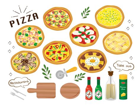 Clipart Pizzas