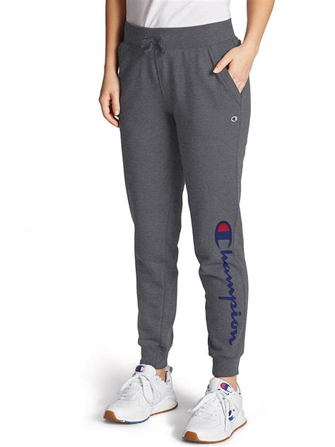 Champion - Champion Women's Powerblend Fleece Joggers-Graphic - Walmart.com - Walmart.com