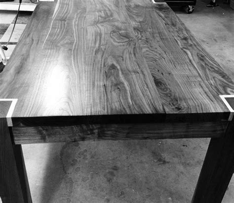 Custom Black Walnut Dining Table by Appalachian Framery | CustomMade.com