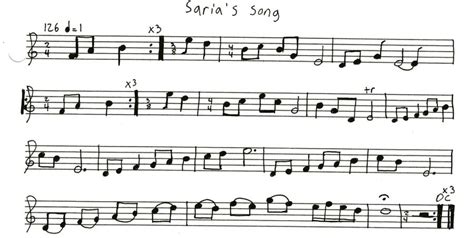 Saria's song by Animetor7 on DeviantArt