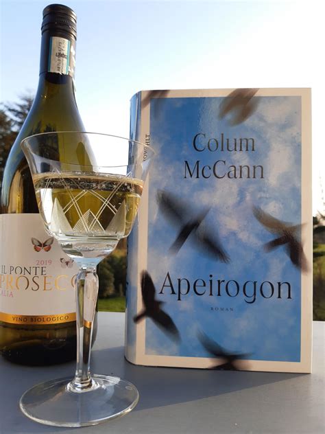 Colum McCann, Apeirogon - Buch zum Wein