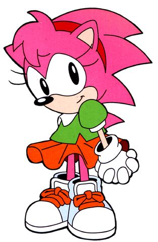 Image - Classic Amy Rose.png | Video Games Fanon Wiki | Fandom powered ...