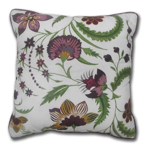 Spring Floral Decorative Throw Pillow