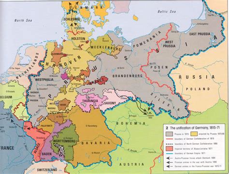 The unification of Germany 1815-71 - Full size