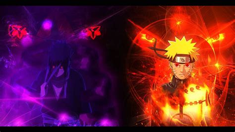 Naruto and Sasuke Wallpaper - Wallpaper Sun