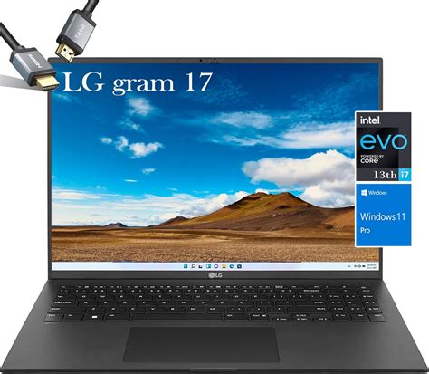 Amazon.com: LG Gram 2023 17inch Laptop - i7-1360P Intel Evo - Windows ...