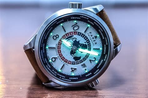 Farer Markham World Timer Watch Review - WatchReviewBlog