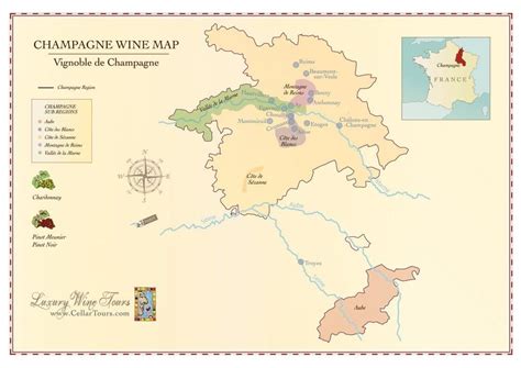 Champagne Wine Region Map » CellarTours