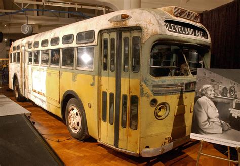 Photos: Rosa Parks arrested for refusing to give up her bus seat to a white man on Dec. 1, 1955 ...